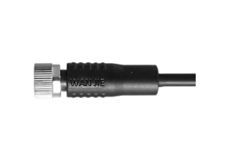 M8 Ženski ravni UnShield A-Kodiranje 8PIN PUR 1.0M M8X1.0